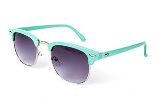 Half Metal High Quality Fashion Sunglasses Mirror UV400