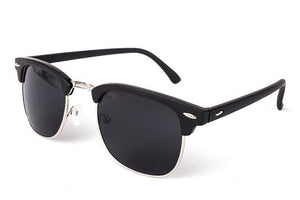 Half Metal High Quality Fashion Sunglasses Mirror UV400