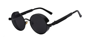 Unisex Retro Vintage Round Metal Sunglasses UV400