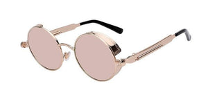 Unisex Retro Vintage Round Metal Sunglasses UV400