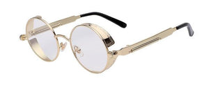 Unisex Retro Vintage Round Metal Sunglasses UV400