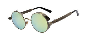 Unisex Retro Vintage Round Metal Sunglasses UV400