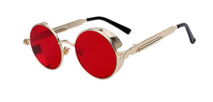 Unisex Retro Vintage Round Metal Sunglasses UV400