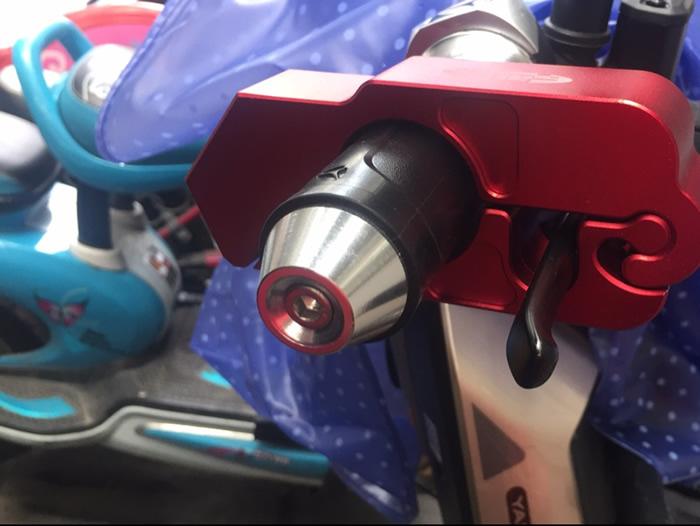 CNC Motorcycle handlebar lock Brake lever