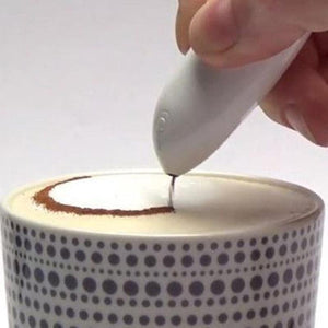 Electrical Latte Art Pen for Coffee Cake Decoration