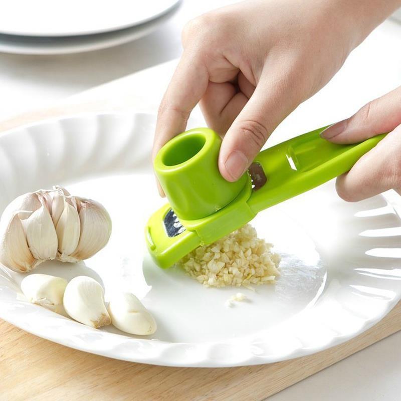 Cooking Tool - Ginger Garlic Grater, Grinder, Slicer (Random Color)