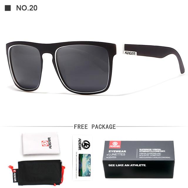 Unisex Fashion Sun Glasses, Polarized Sunglasses Men Classic Design All-Fit Mirror