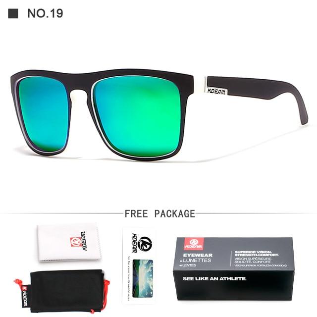 Unisex Fashion Sun Glasses, Polarized Sunglasses Men Classic Design All-Fit Mirror