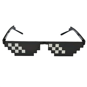 Unisex Pixelated Sunglasses - Vintage Eyewear