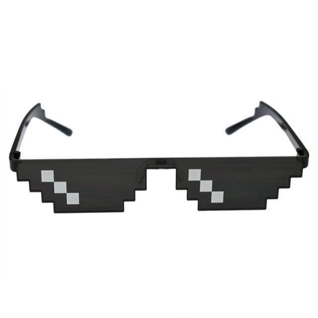 Unisex Pixelated Sunglasses - Vintage Eyewear