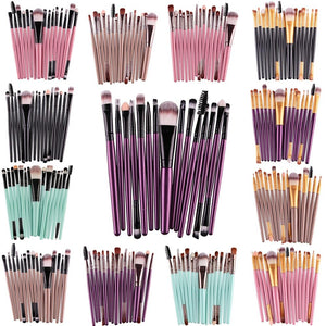 Eyeliner Eyelash Lip Make Up Brush Cosmetic Beauty Tool Kit Hot