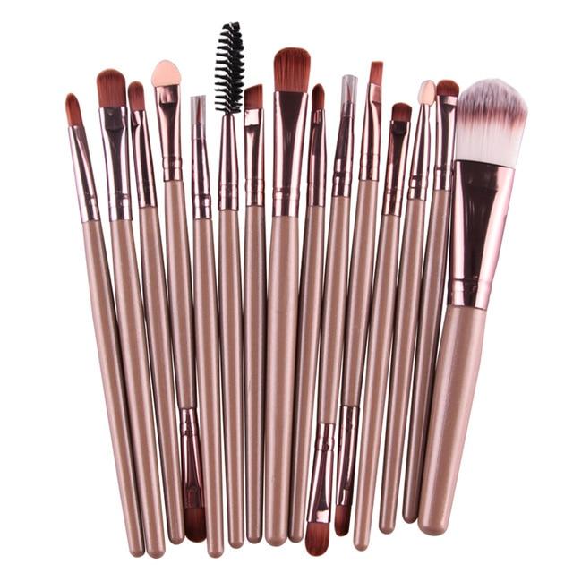 Eyeliner Eyelash Lip Make Up Brush Cosmetic Beauty Tool Kit Hot