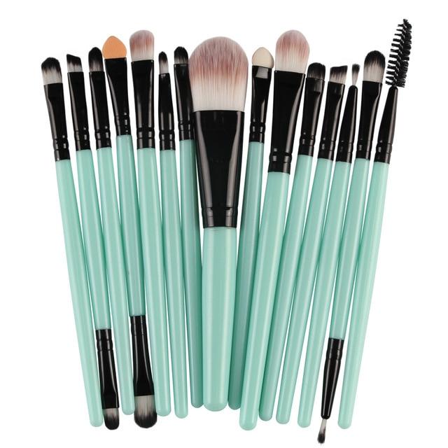 Eyeliner Eyelash Lip Make Up Brush Cosmetic Beauty Tool Kit Hot