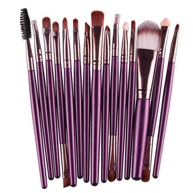 Eyeliner Eyelash Lip Make Up Brush Cosmetic Beauty Tool Kit Hot