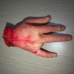 Halloween Horror Props Bloody Hand t HOT