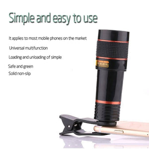 Optical Zoom Mobile Phone Telescope Lens For Universal Mobile Phone