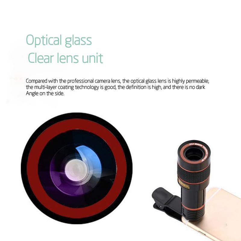 Optical Zoom Mobile Phone Telescope Lens For Universal Mobile Phone