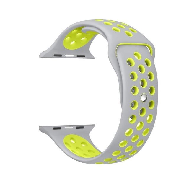 Silicone strap for Apple, Watch Band 42mm.