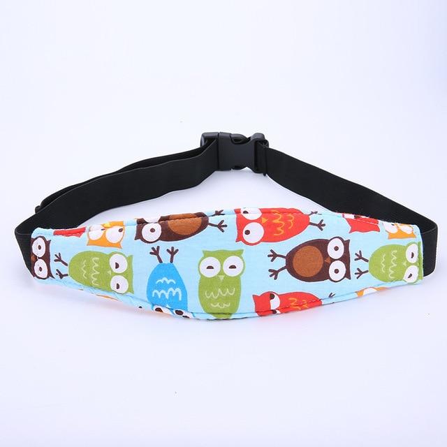 Baby stroller Head Support adjustable Belt