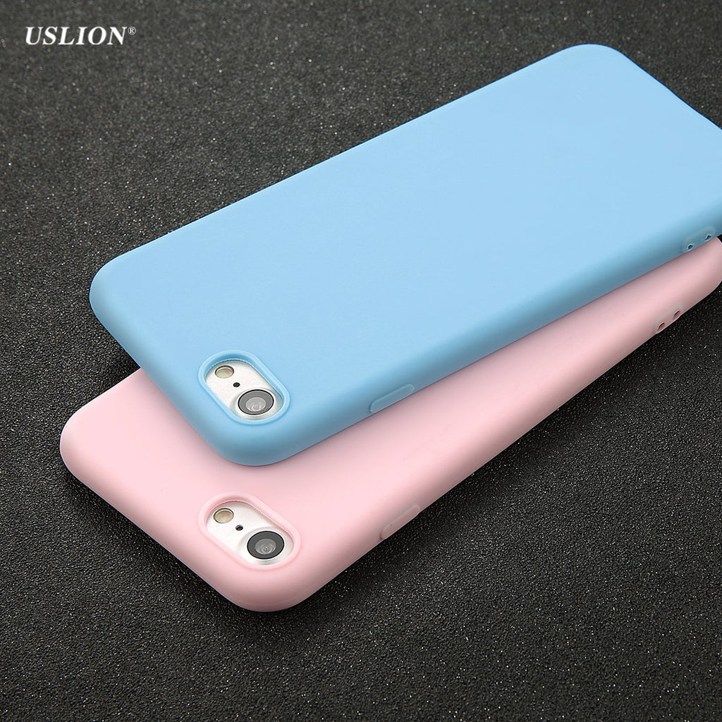 Colored Silicon Case For iPhone