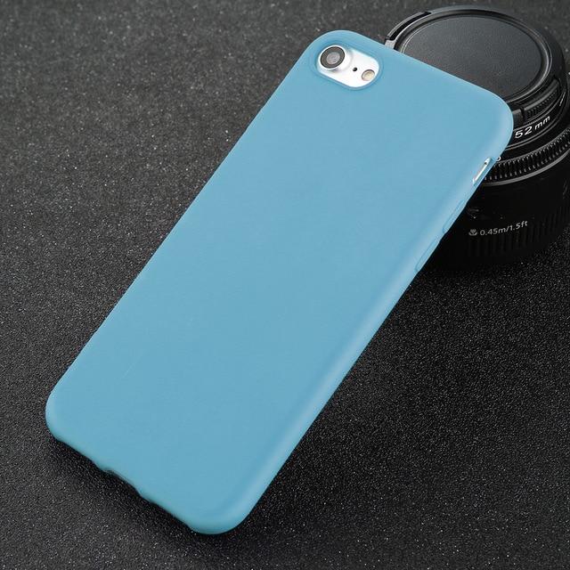 Colored Silicon Case For iPhone