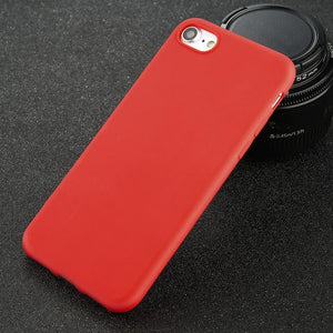 Colored Silicon Case For iPhone